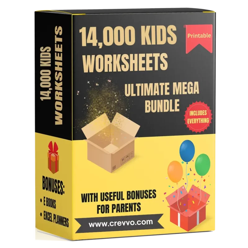 14,000 kids worksheets