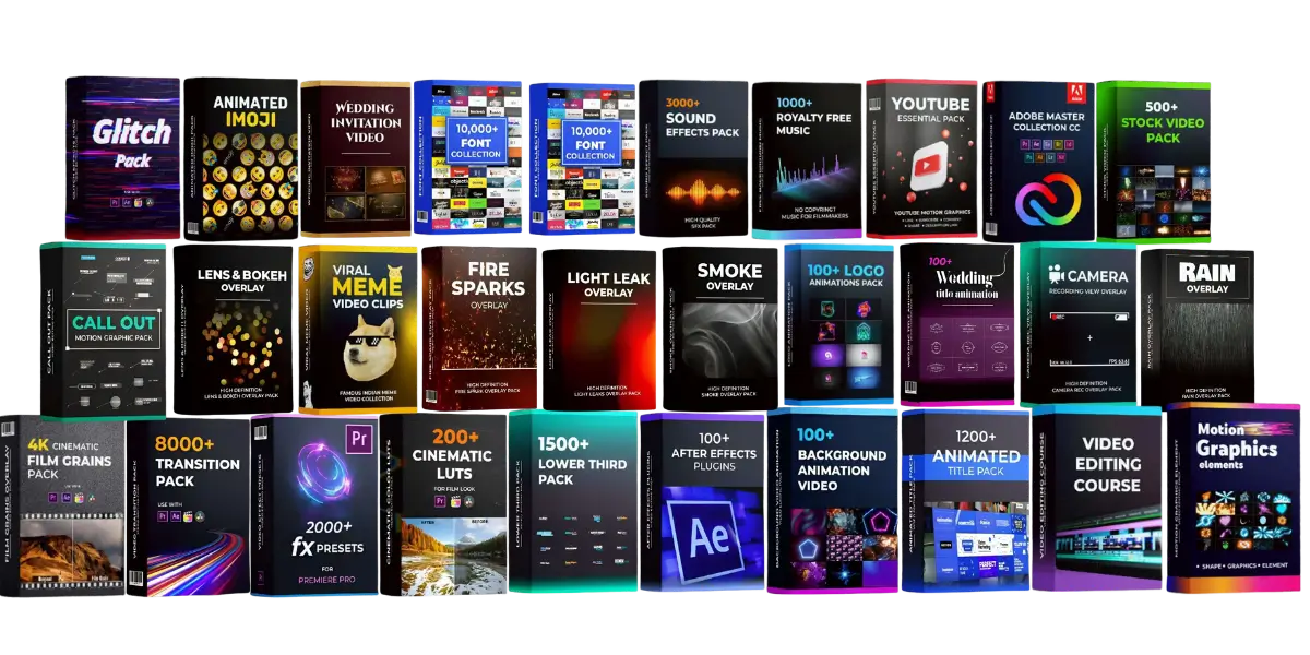 World's Largest All-in-One Video Editing Bundle