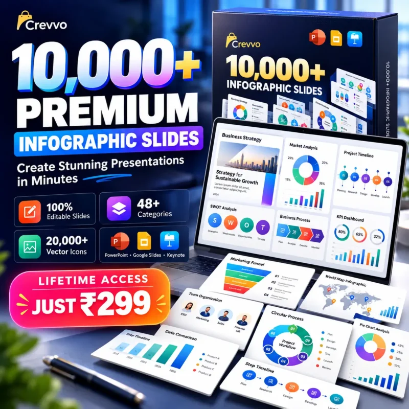 10K PowerPoint Infographic Slides
